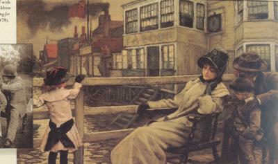 James Tissot The Ferry (nn01) oil painting image